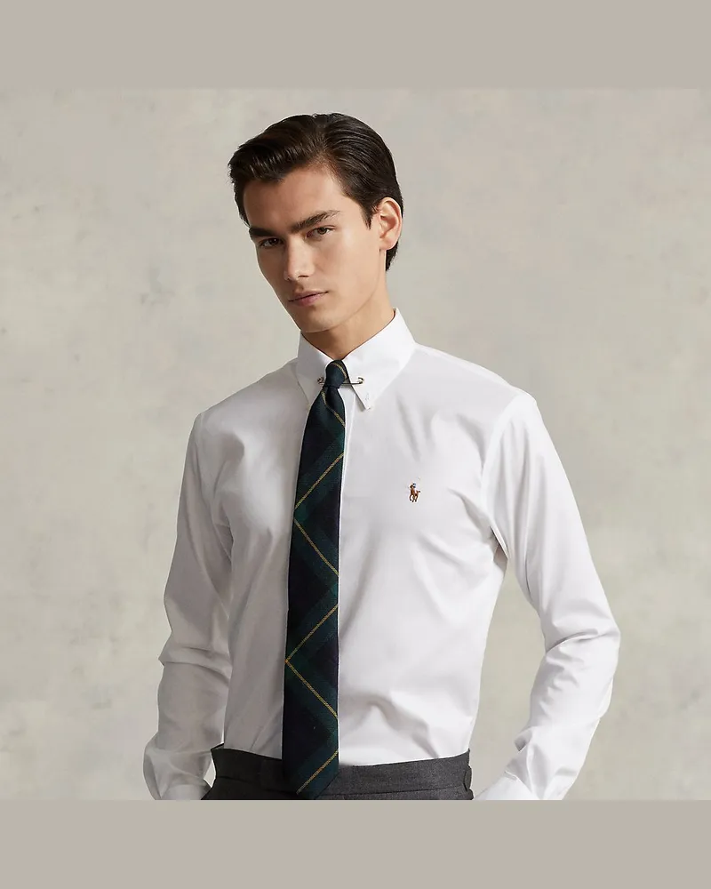 Ralph Lauren Custom-Fit Oxfordhemd White