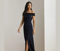 Kurzgrößen - Schulterfreies Crêpe-Abendkleid