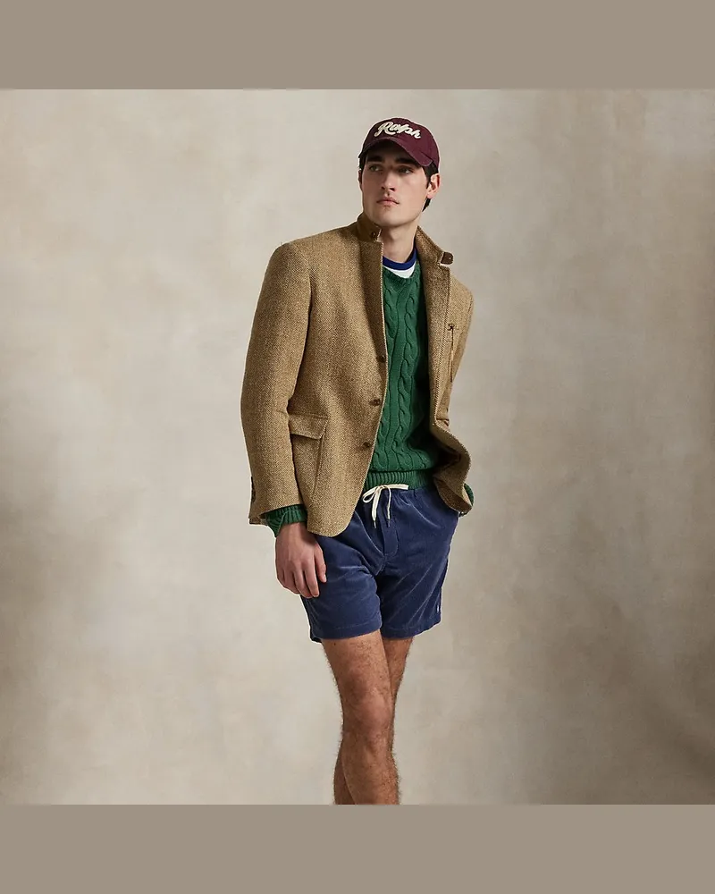 Ralph Lauren Shorts Polo Prepster aus Kordsamt Blue