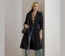 Zweireihiger Trenchcoat mit Gürtel