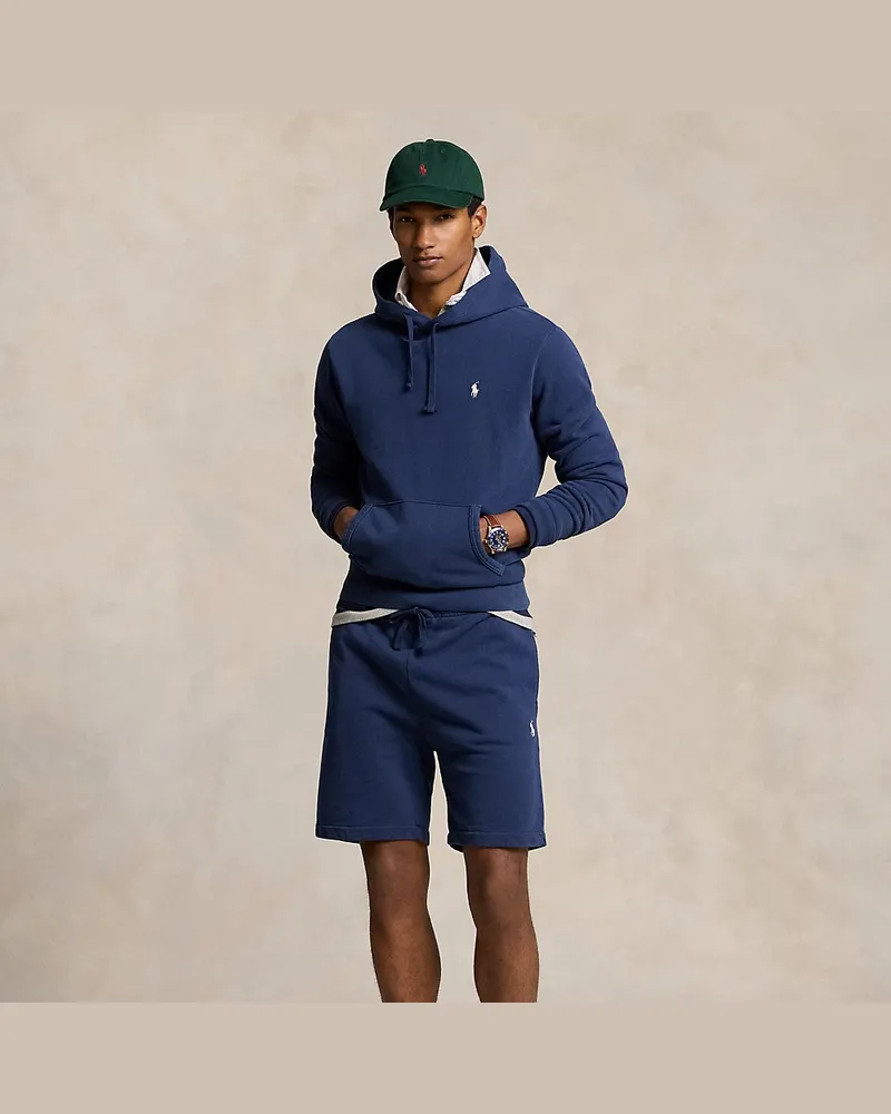 Ralph Lauren Shorts aus Loopback-Fleece Blue