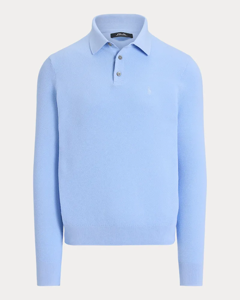 Ralph Lauren Performance-Pullover mit Polokragen Blue