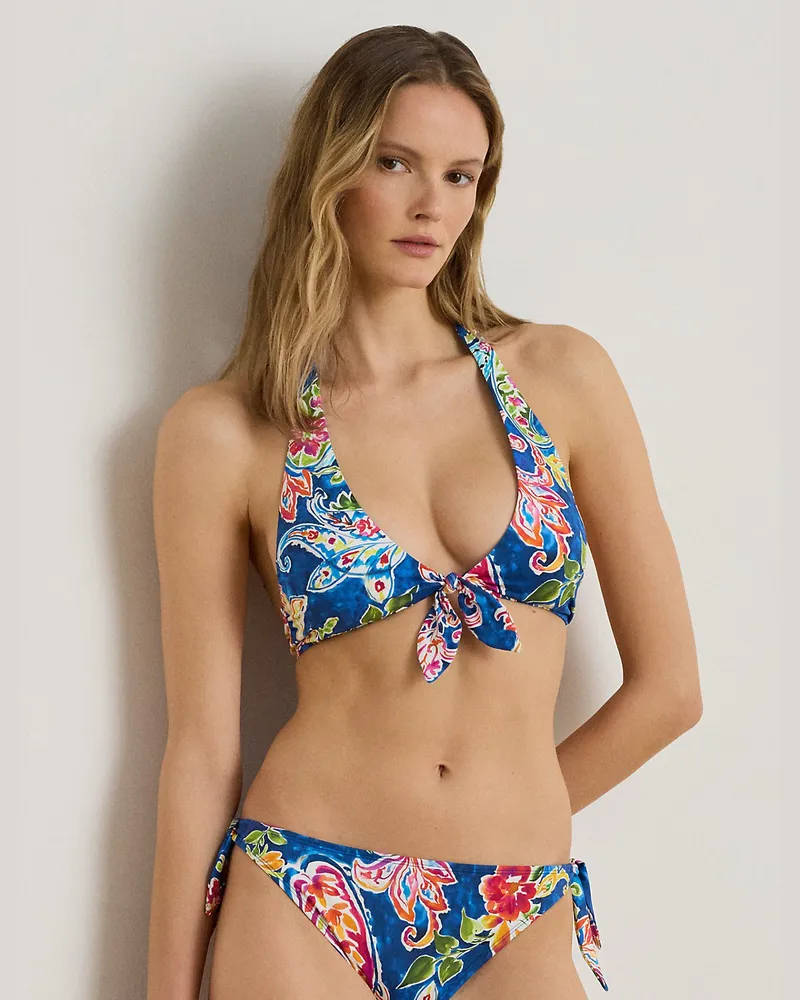 Ralph Lauren Hipster-Bikinihose mit Paisley-Motiv Multi