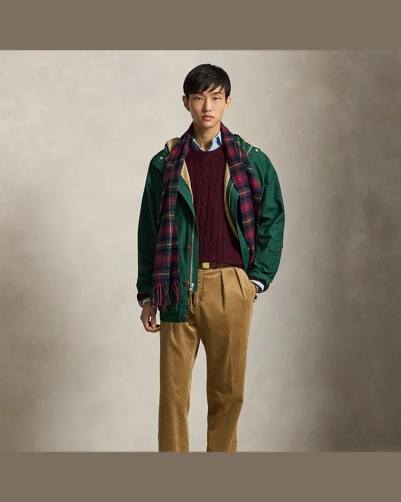Ralph Lauren Anzughose aus Kordsamt Tan
