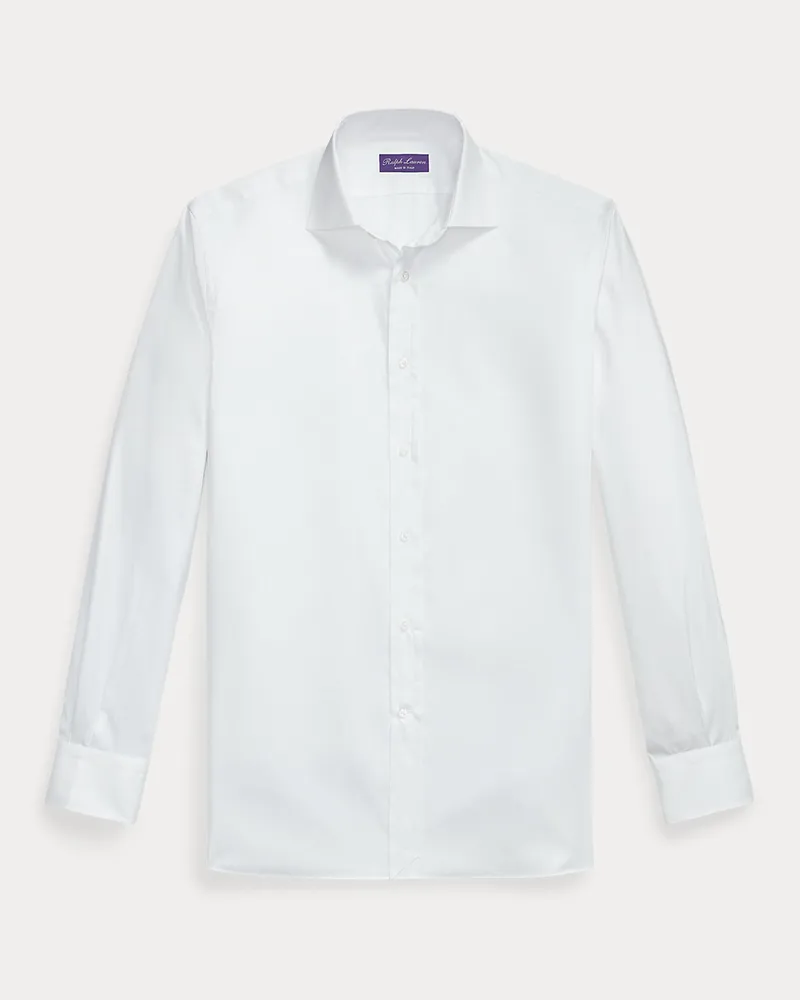 Ralph Lauren Hemd mit Mikro-Rautenmuster White