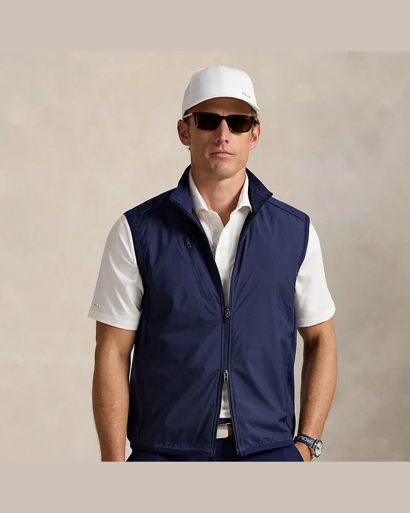 Ralph Lauren Hybrid-Weste mit Schornsteinkragen Blue