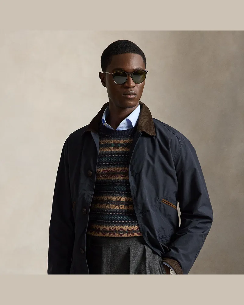 Ralph Lauren Die Utility-Jacke Clarkfield Blue