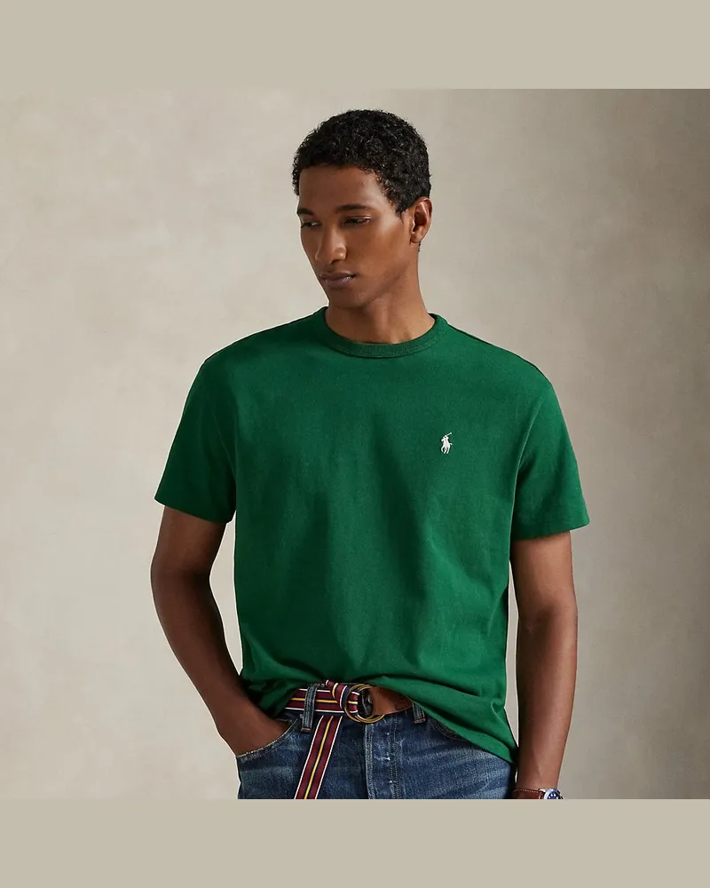 Ralph Lauren Classic-Fit T-Shirt aus schwerem Jersey Green