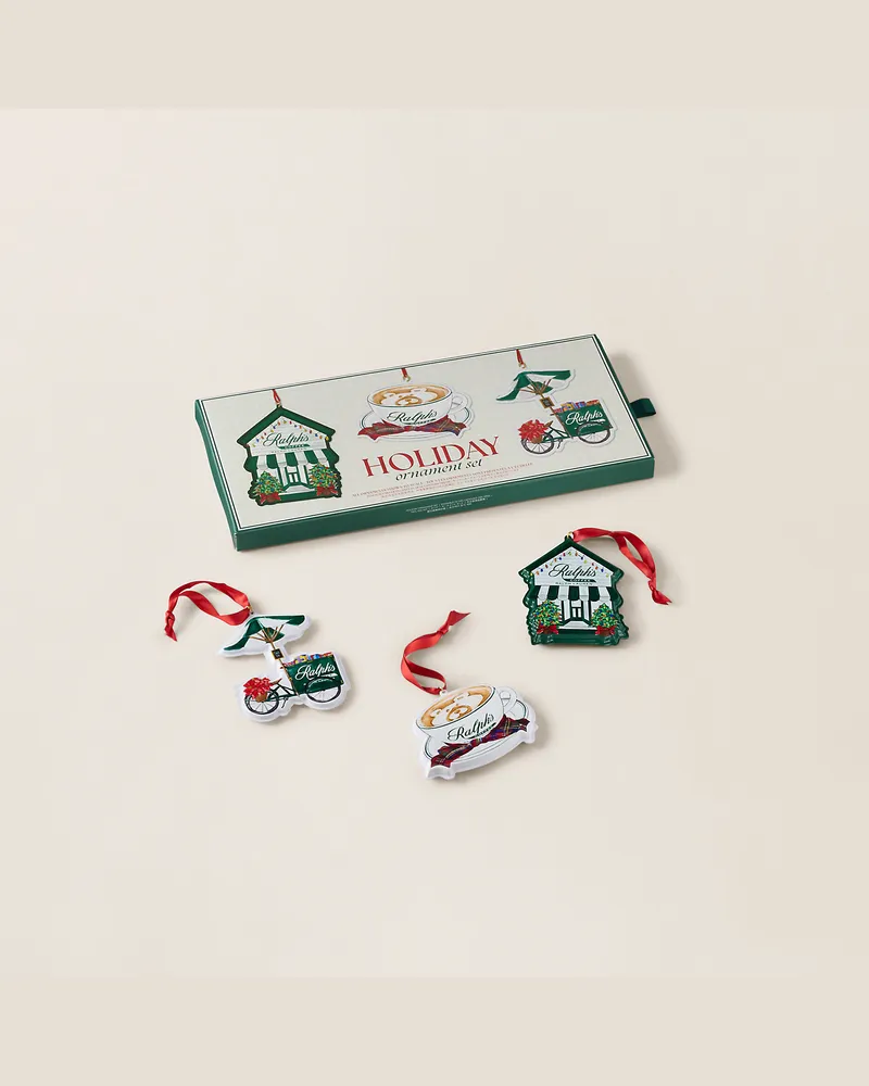 Ralph Lauren Home Ornament-Geschenkset  Ralph Lauren’s Coffee Green