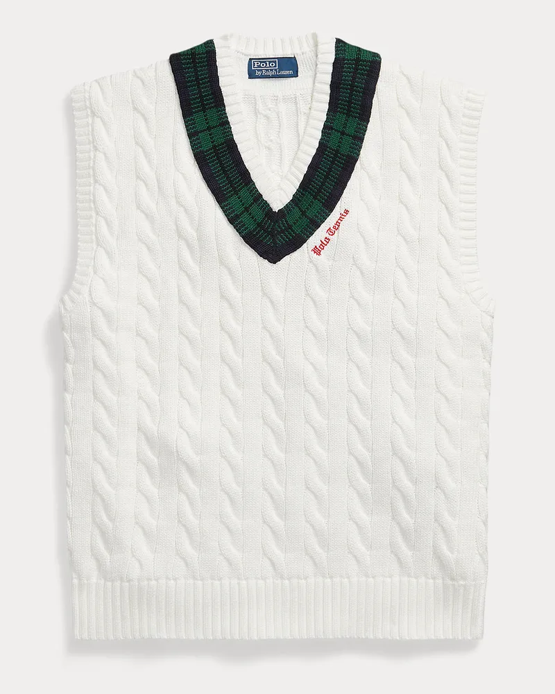 Ralph Lauren Relaxed-Fit Cricket-Pullunder Cream