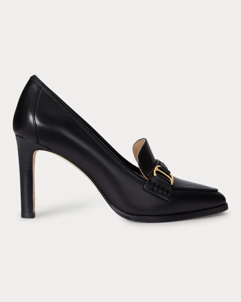 Ralph Lauren Lederpumps Tasha Black
