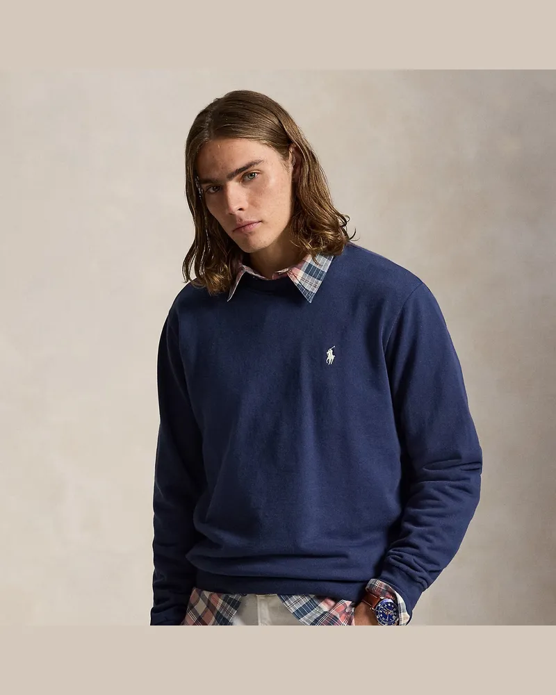 Ralph Lauren Sweatshirt aus Loopback-Fleece Blue
