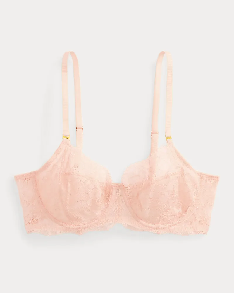 Ralph Lauren Spitzen-BH Pink