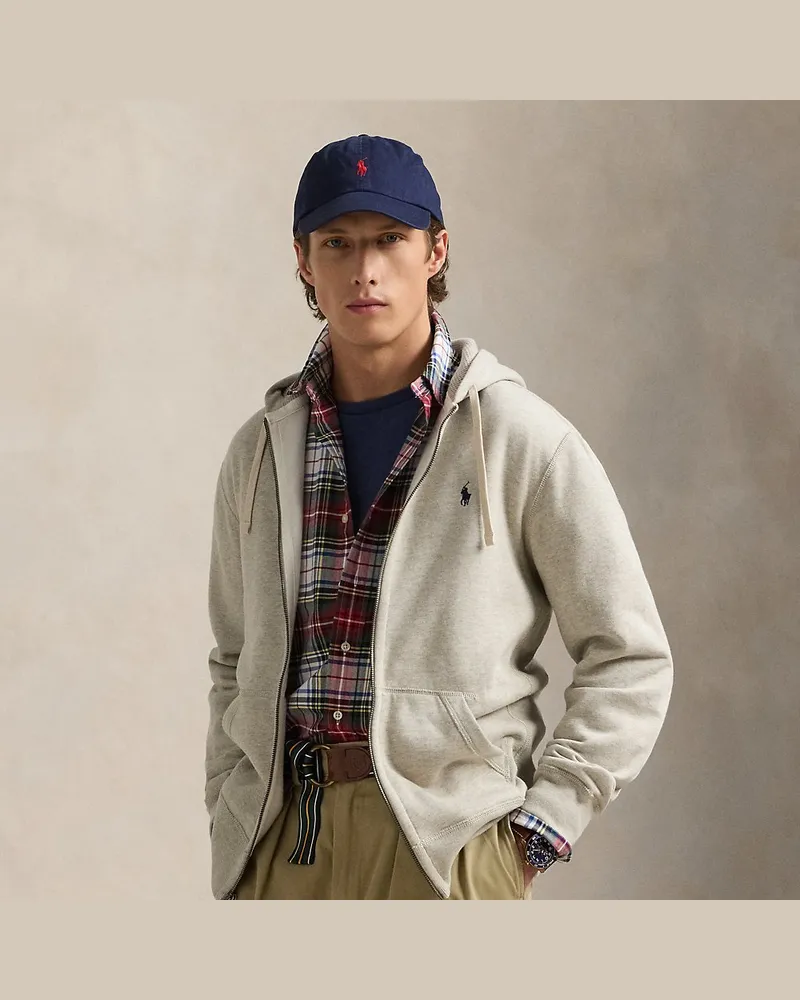 Ralph Lauren Fleece-Kapuzenjacke Grey