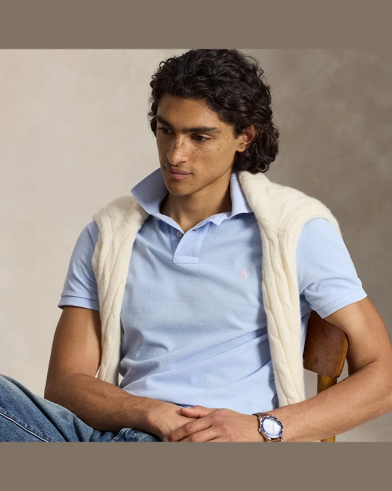 Ralph Lauren Das legendäre Piqué-Poloshirt Blue