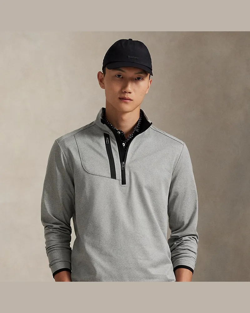 Ralph Lauren Pullover aus Stretchjersey Grey