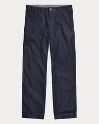 Ralph Lauren Vorgewaschene Denim-Feldhose in Indigo Blue