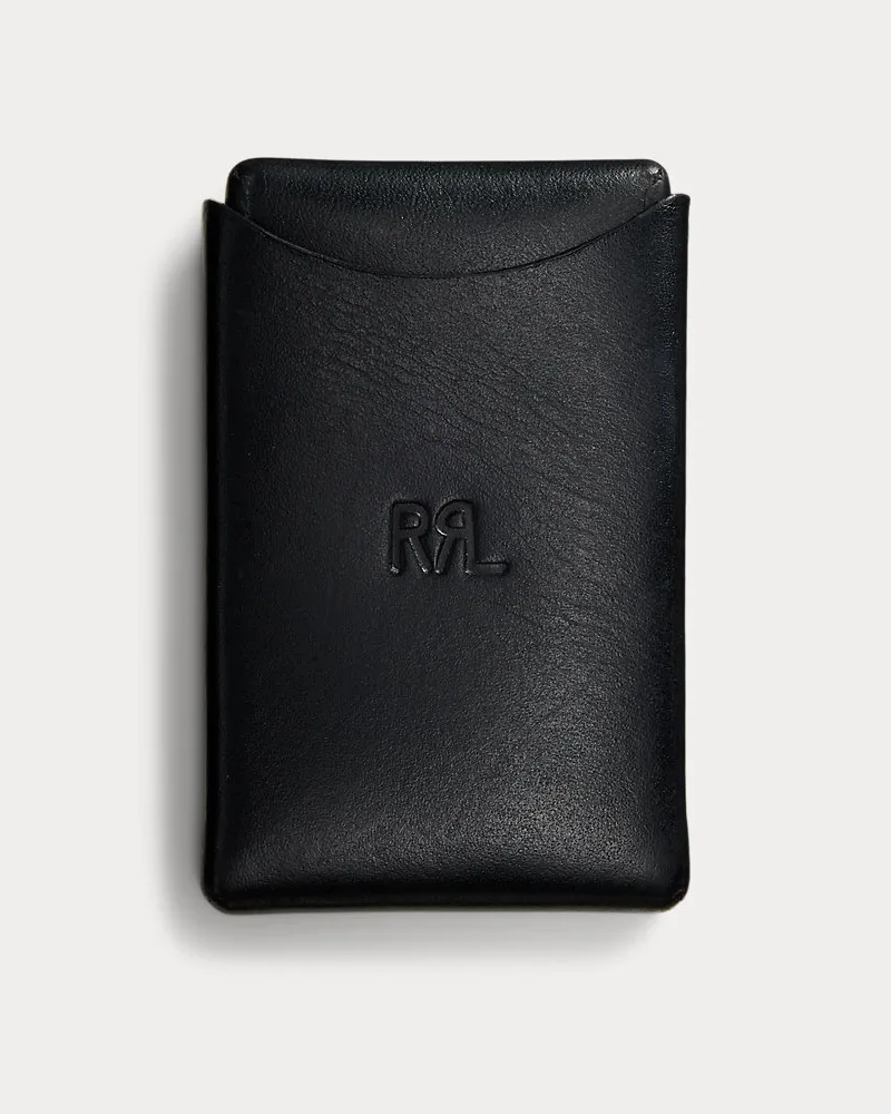 Ralph Lauren Kartenetui aus Leder Black