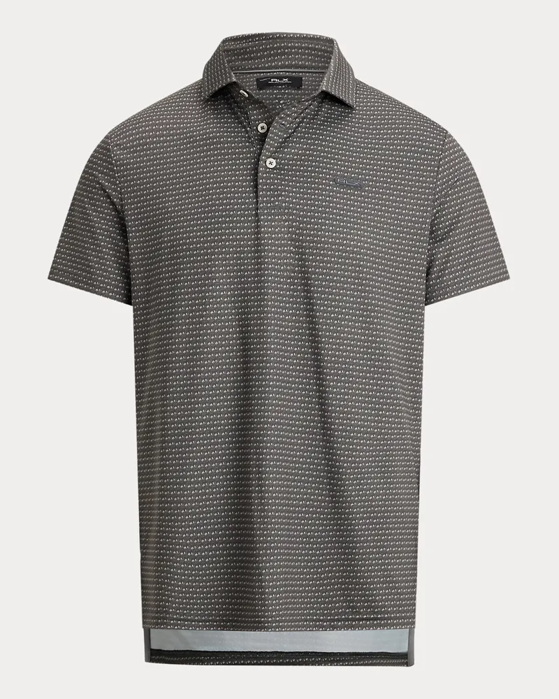 Ralph Lauren Tailored-Fit Performance-Poloshirt Grey