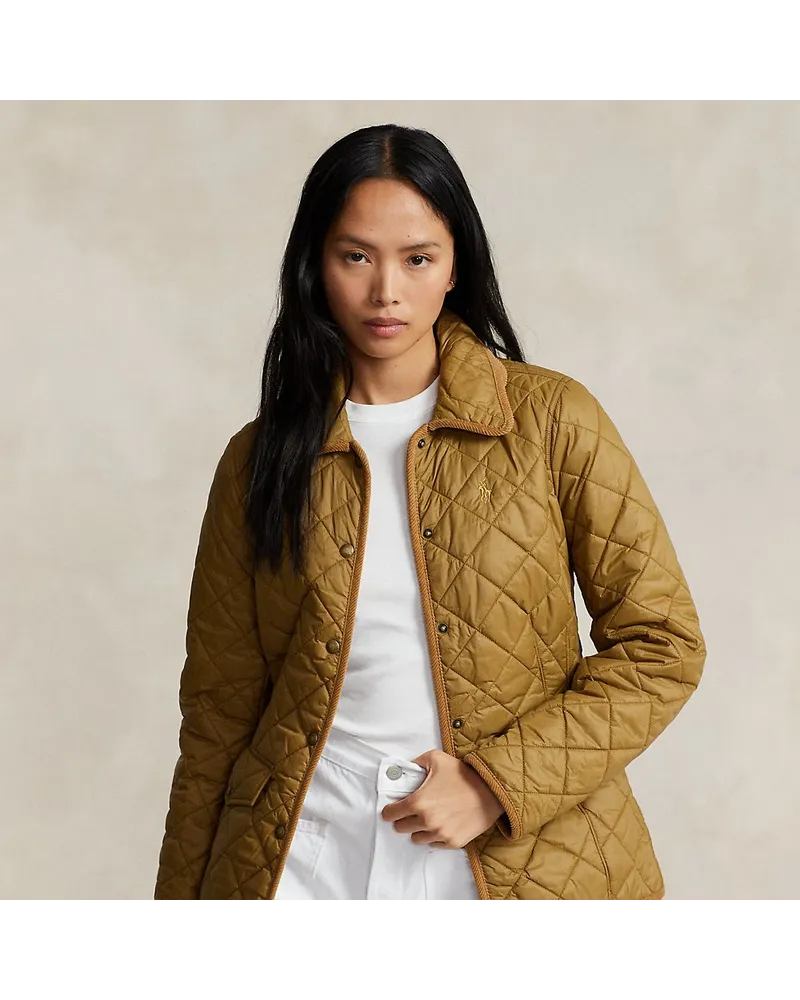 Ralph Lauren Steppjacke Tan