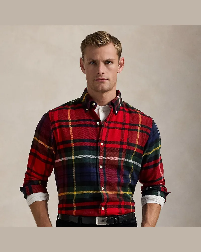 Ralph Lauren Kariertes Classic-Fit Flanellhemd Multi