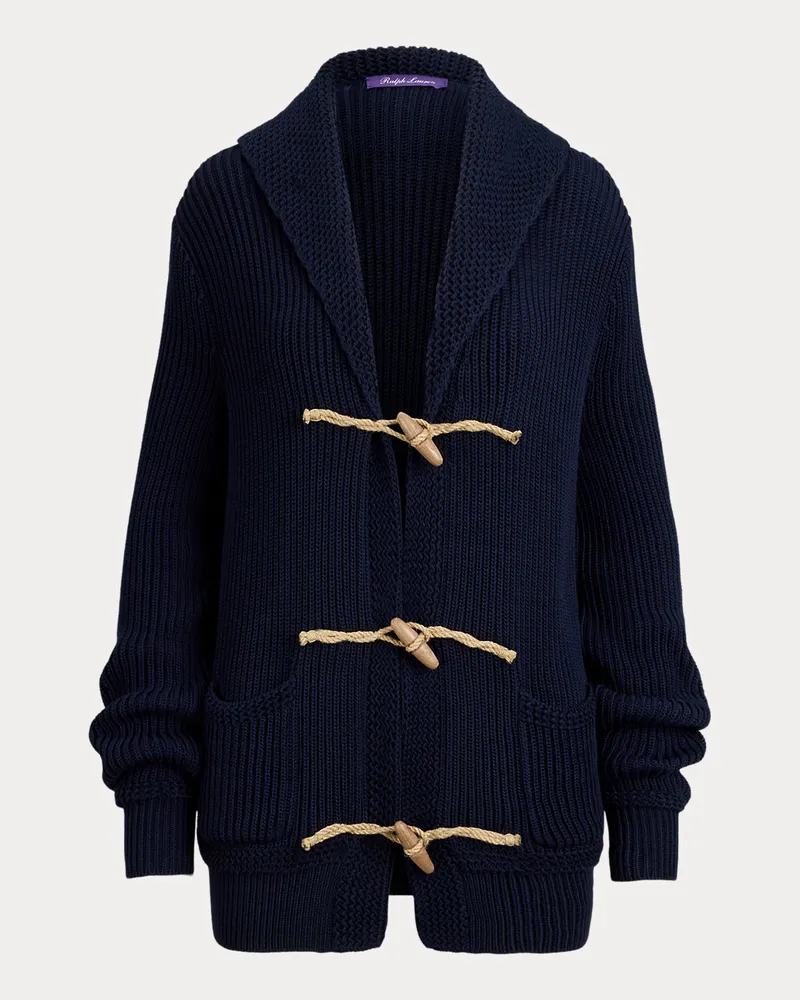 Ralph Lauren Strickjacke mit Schalkragen Blue