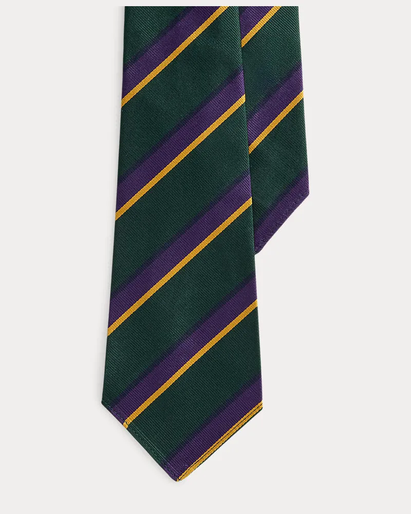 Ralph Lauren Gestreifte Krawatte im Vintage-Stil Multi