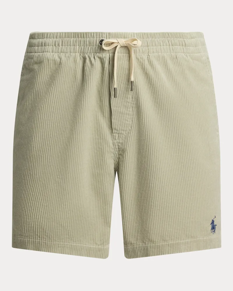 Ralph Lauren Shorts Polo Prepster aus Kordsamt Tan