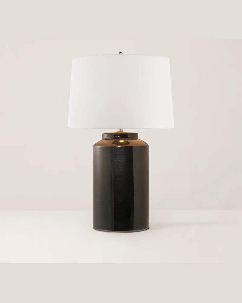 Ralph Lauren Home Große Tischlampe Carter Black