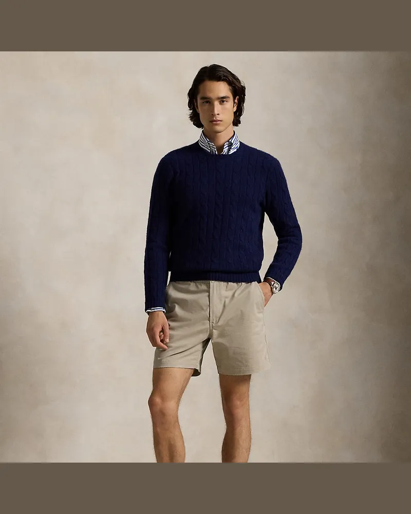 Ralph Lauren Shorts Polo Prepster aus Stretch-Chino Tan