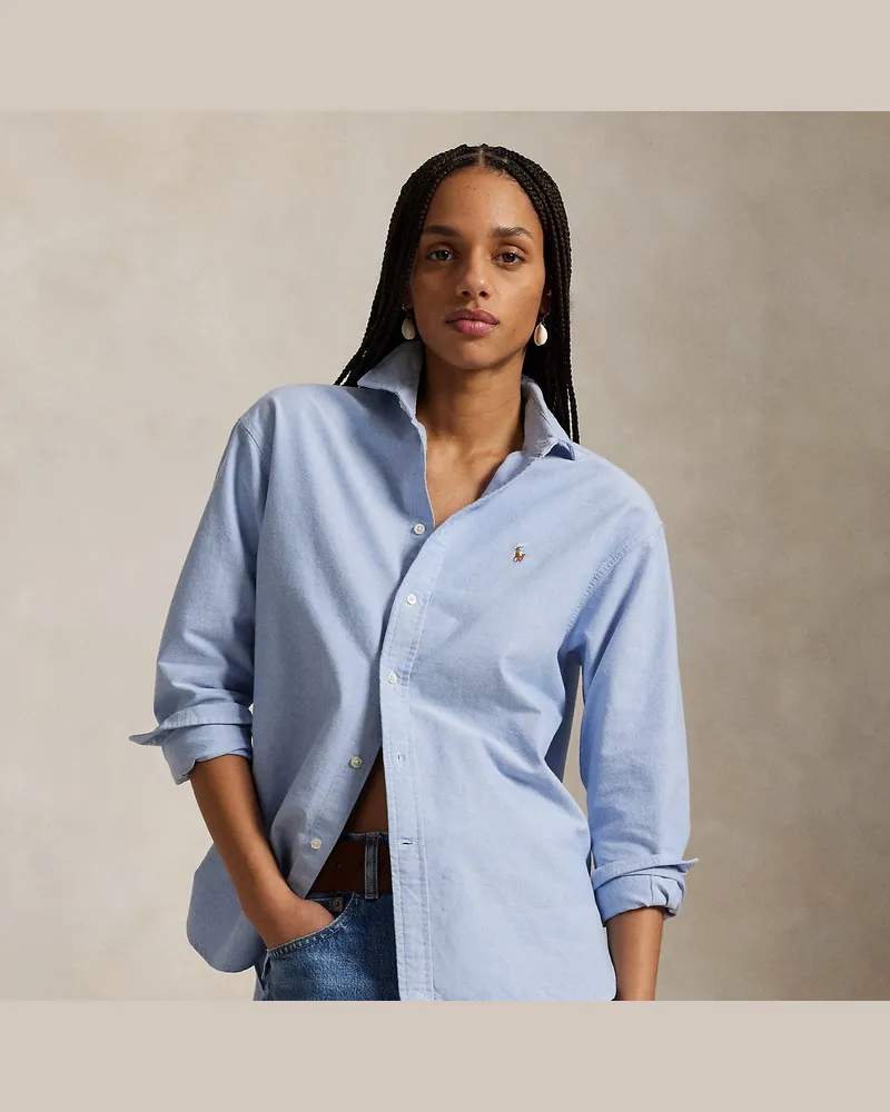 Ralph Lauren Das klassische Relaxed-Fit Oxfordhemd Blue