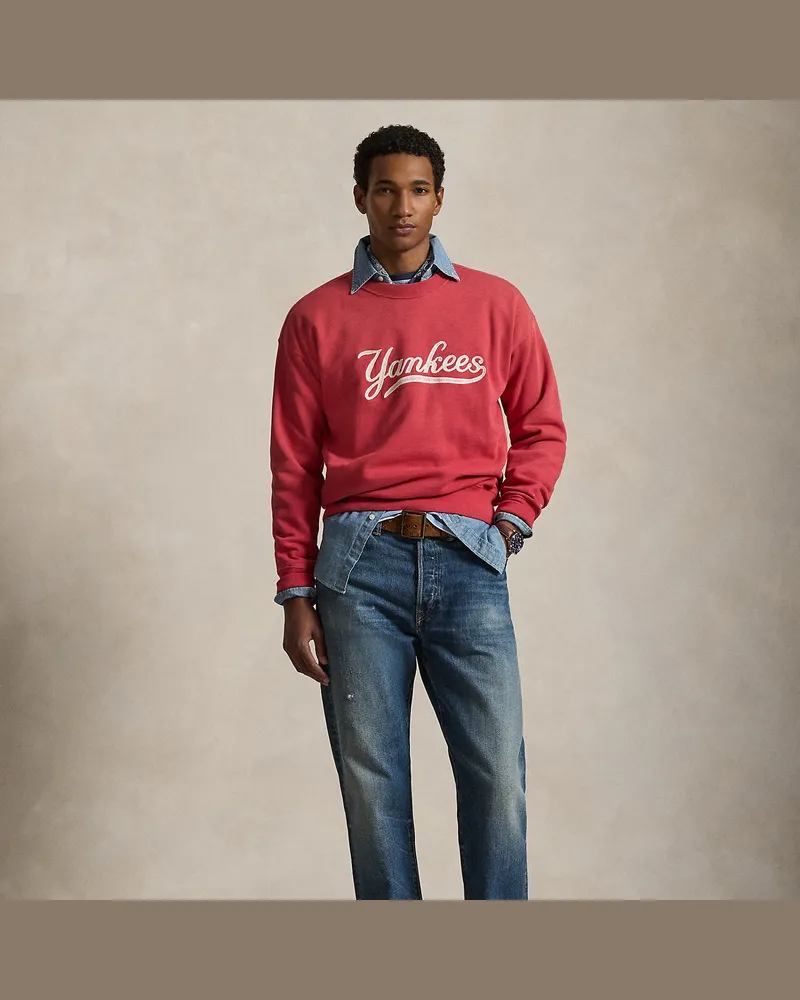 Ralph Lauren Sweatshirt Polo  Ralph Lauren Lauren Yankees Red