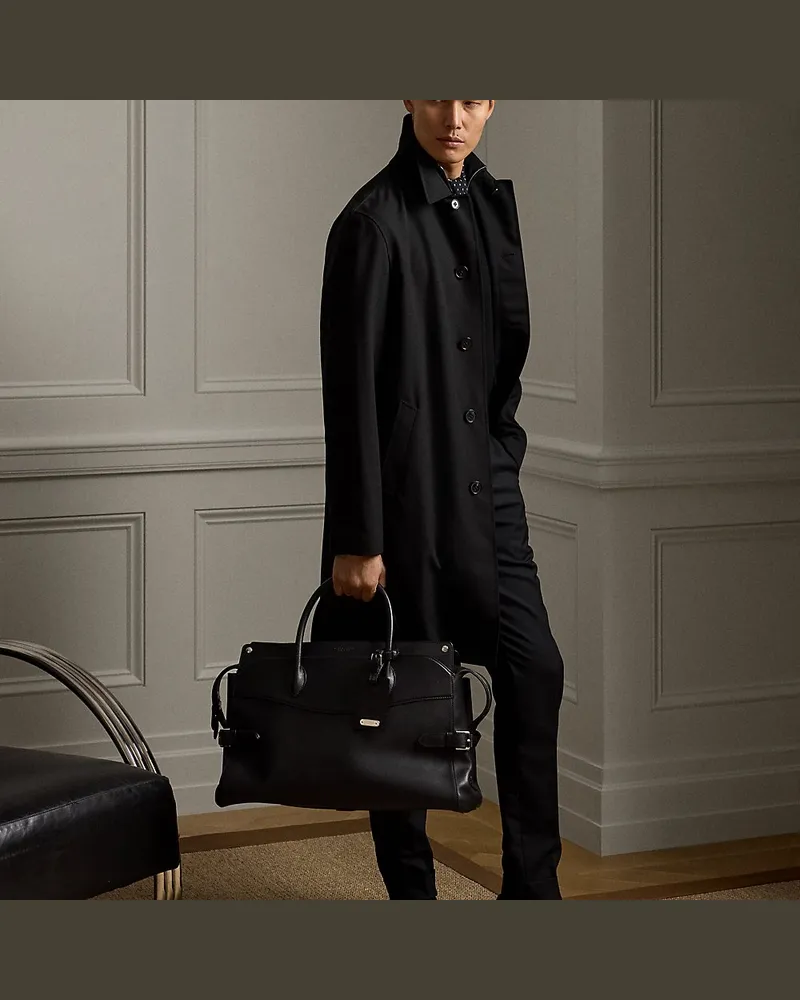 Ralph Lauren Reisetasche Bedford aus Kalbsleder Black