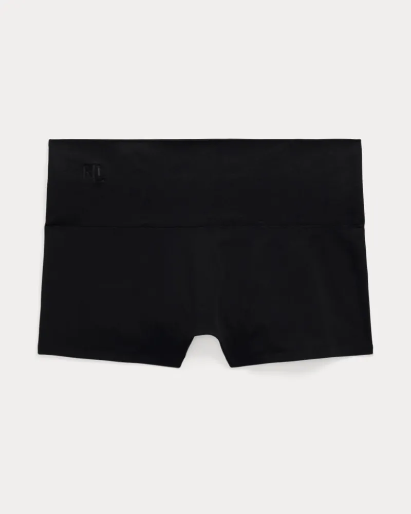 Ralph Lauren Boy-Shorts mit mittlerer Leibhöhe Black