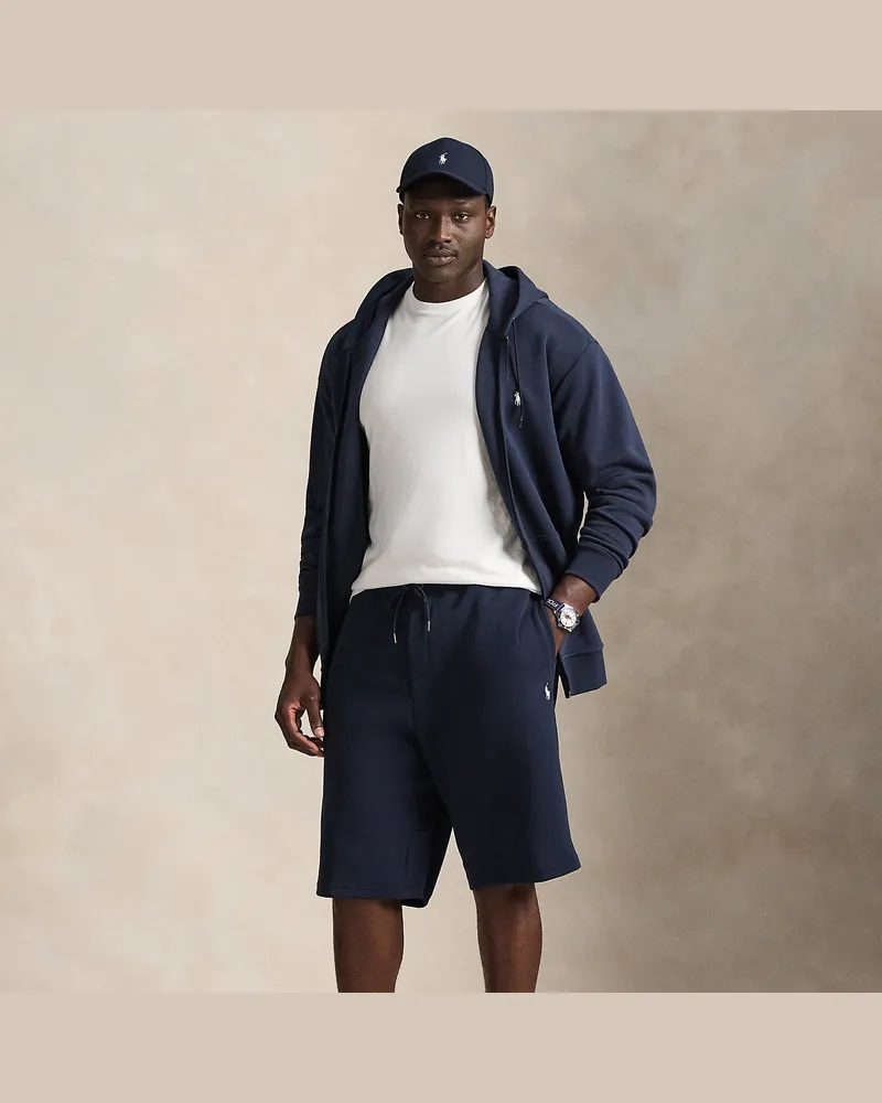 Ralph Lauren Große Größen - Doppellagige Shorts Blue