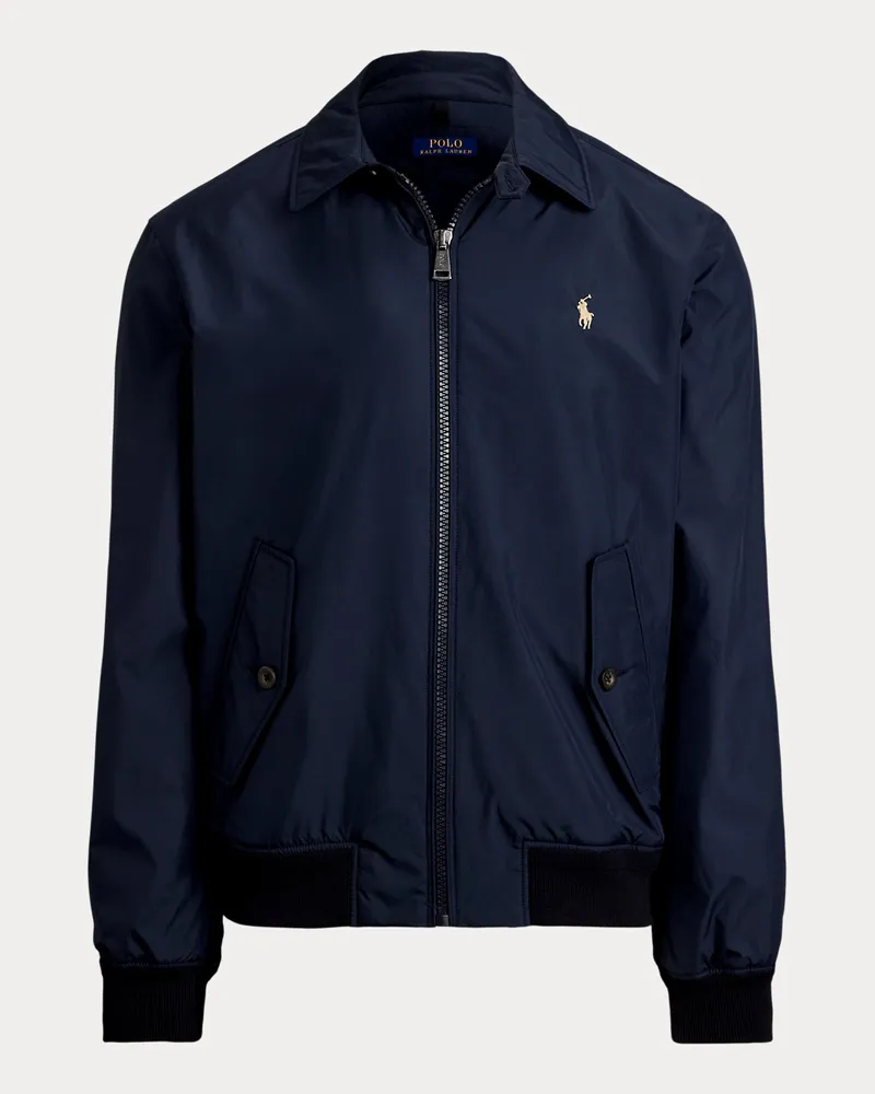 Ralph Lauren Die verstaubare Jacke Southland Blue