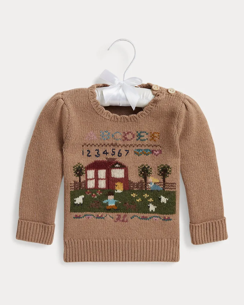 Ralph Lauren Pullover mit Intarsienstrickerei Multi