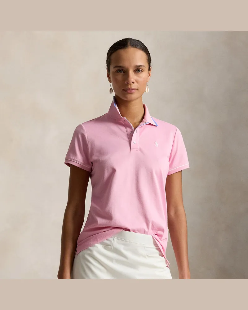 Ralph Lauren Tailored-Fit Poloshirt aus Jersey Pink
