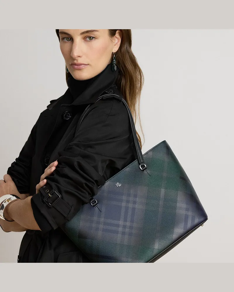 Ralph Lauren Mittelgroße Tragetasche Karly mit Muster Multi