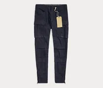 Skinny-Cargohose aus Stretch-Denim