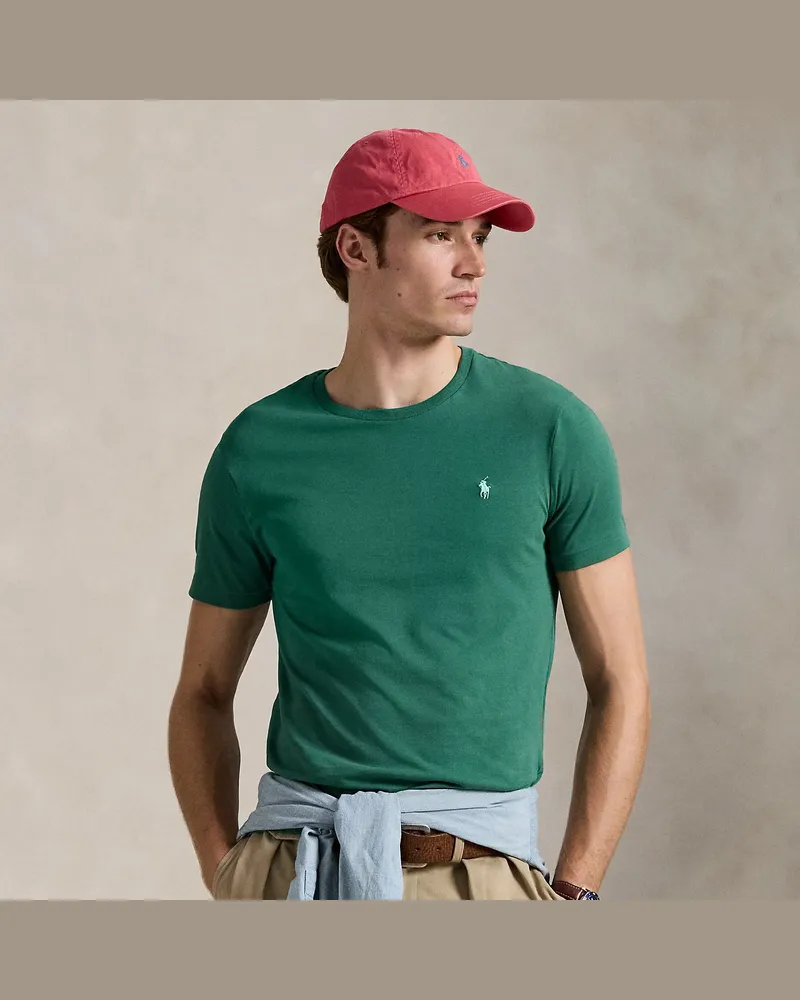Ralph Lauren Custom-Slim-Fit Jersey-T-Shirt Green