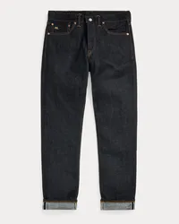 Ralph Lauren Slim-Fit Jeans mit hoher Leibhöhe Blue