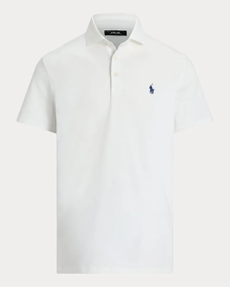 Ralph Lauren Tailored-Fit Performance-Poloshirt White