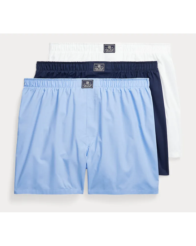 Ralph Lauren 3er-Pack Boxershorts aus Baumwolle Multi