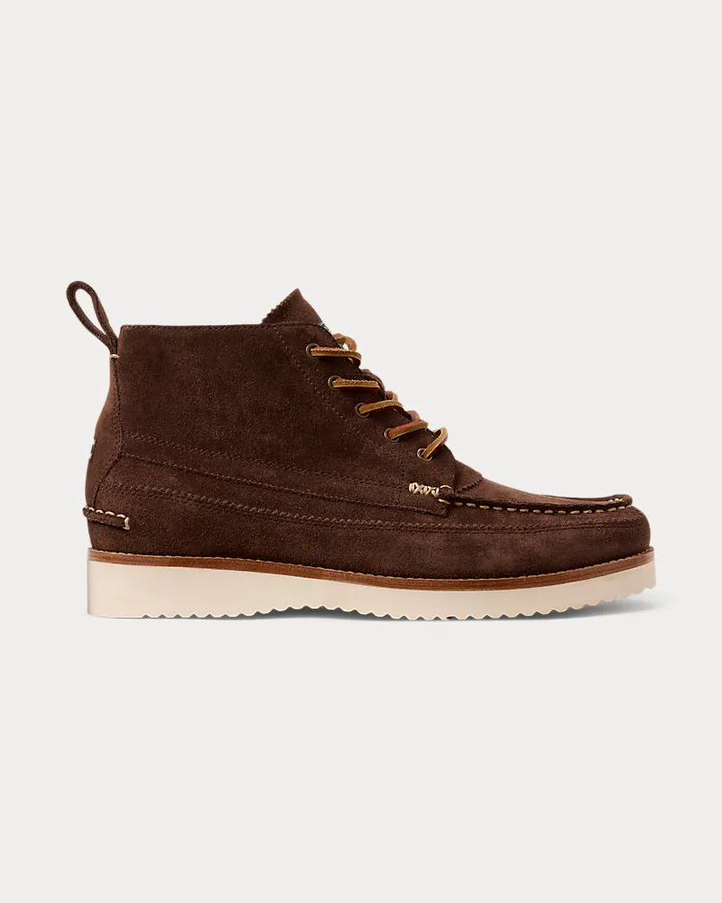 Ralph Lauren Arbeitsstiefel Ranger aus Wildleder Brown