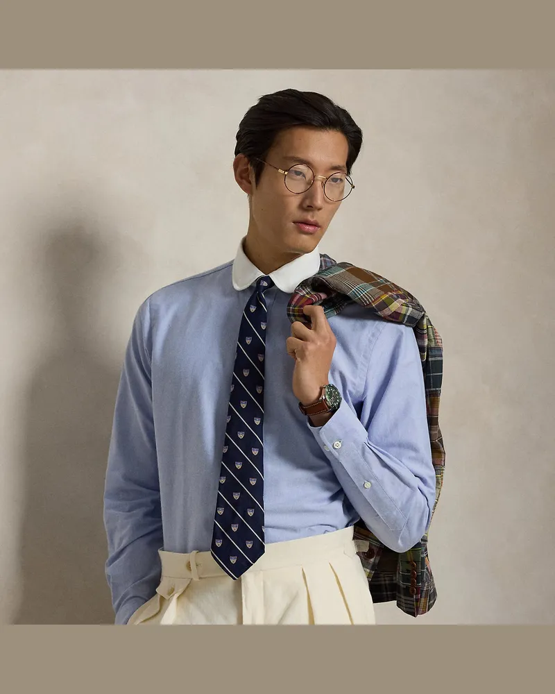 Ralph Lauren Classic-Fit Oxfordhemd Blue