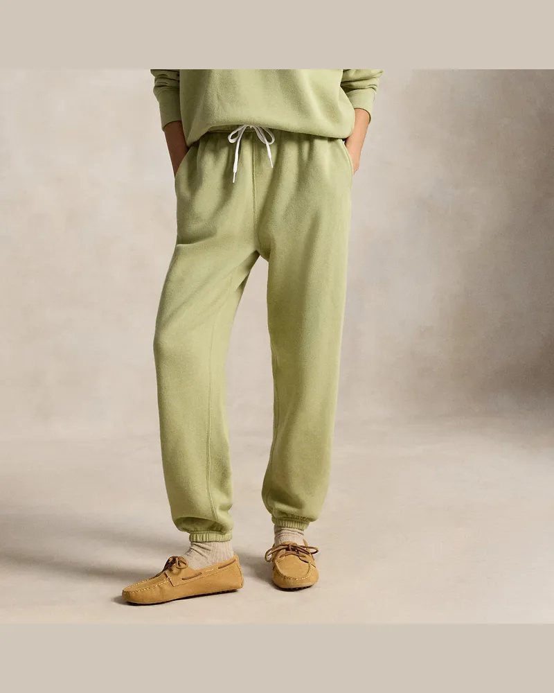 Ralph Lauren Fleece-Jogginghose mit Tunnelzug Green
