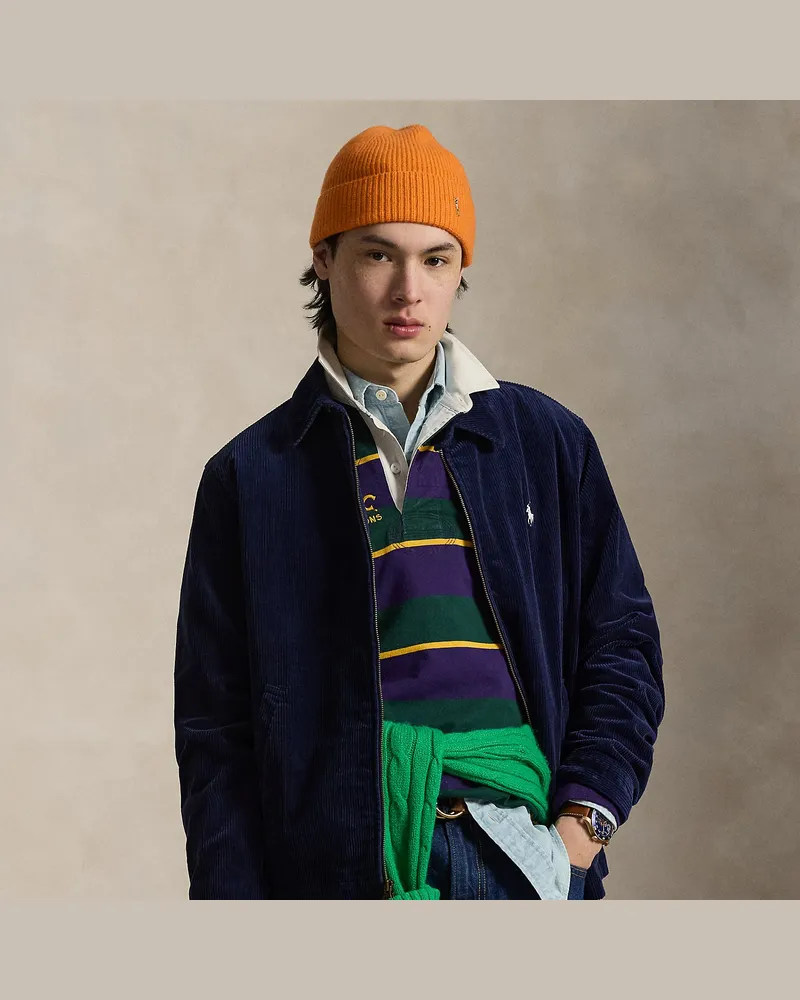 Ralph Lauren Die Jacke Wynton aus Kordsamt Blue