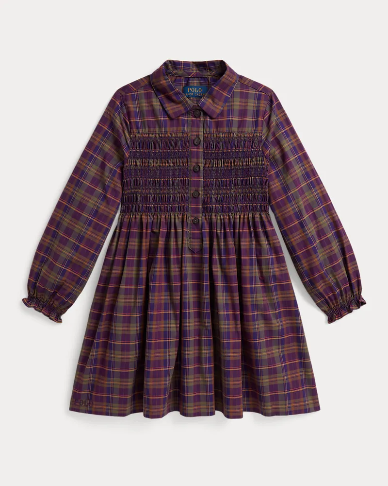 Ralph Lauren Geblümtes Hemdkleid aus Baumwollpopeline Multi