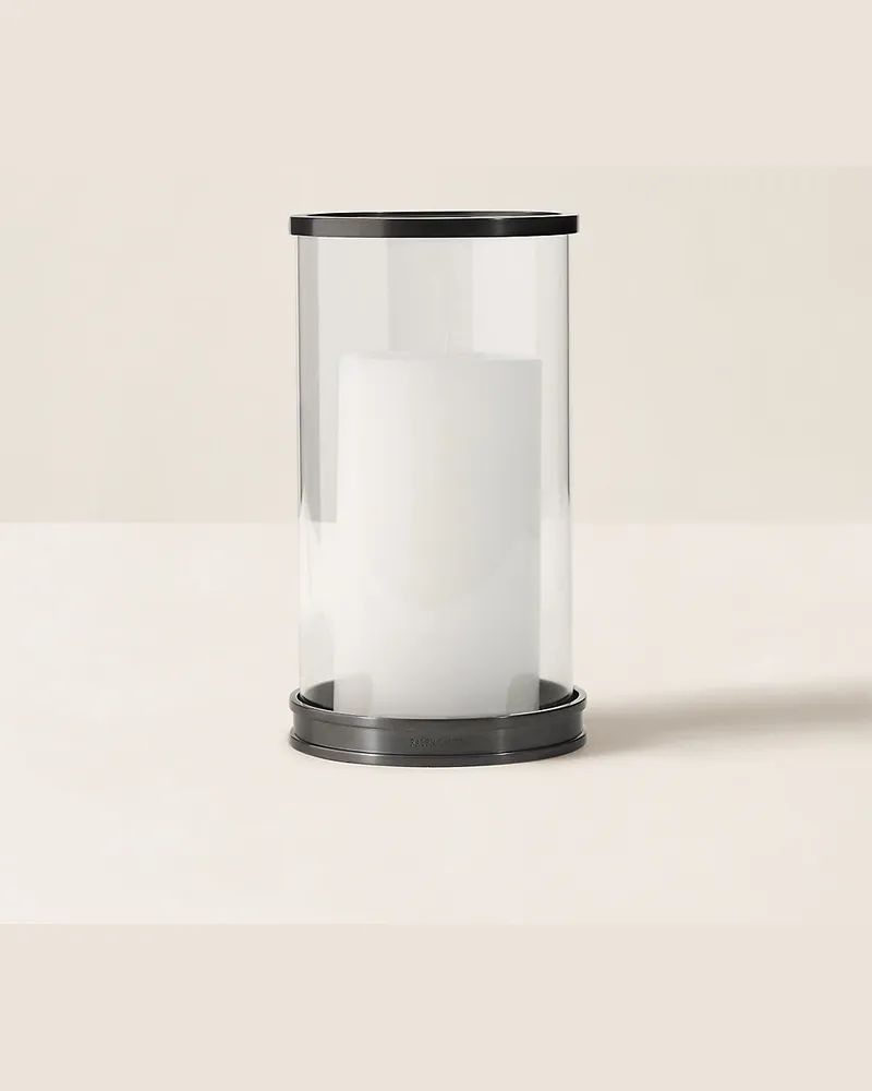 Ralph Lauren Home Kleines modernes Windlicht Black
